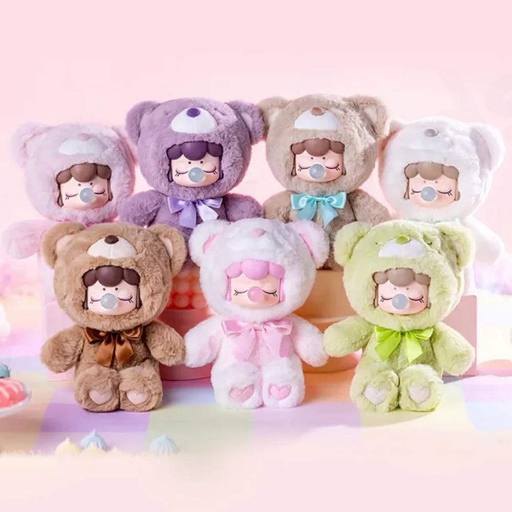 Nanci Colorful Chocolate Cutie Bears‎ Series Plush NIB - Matcha - Picture 5 of 6